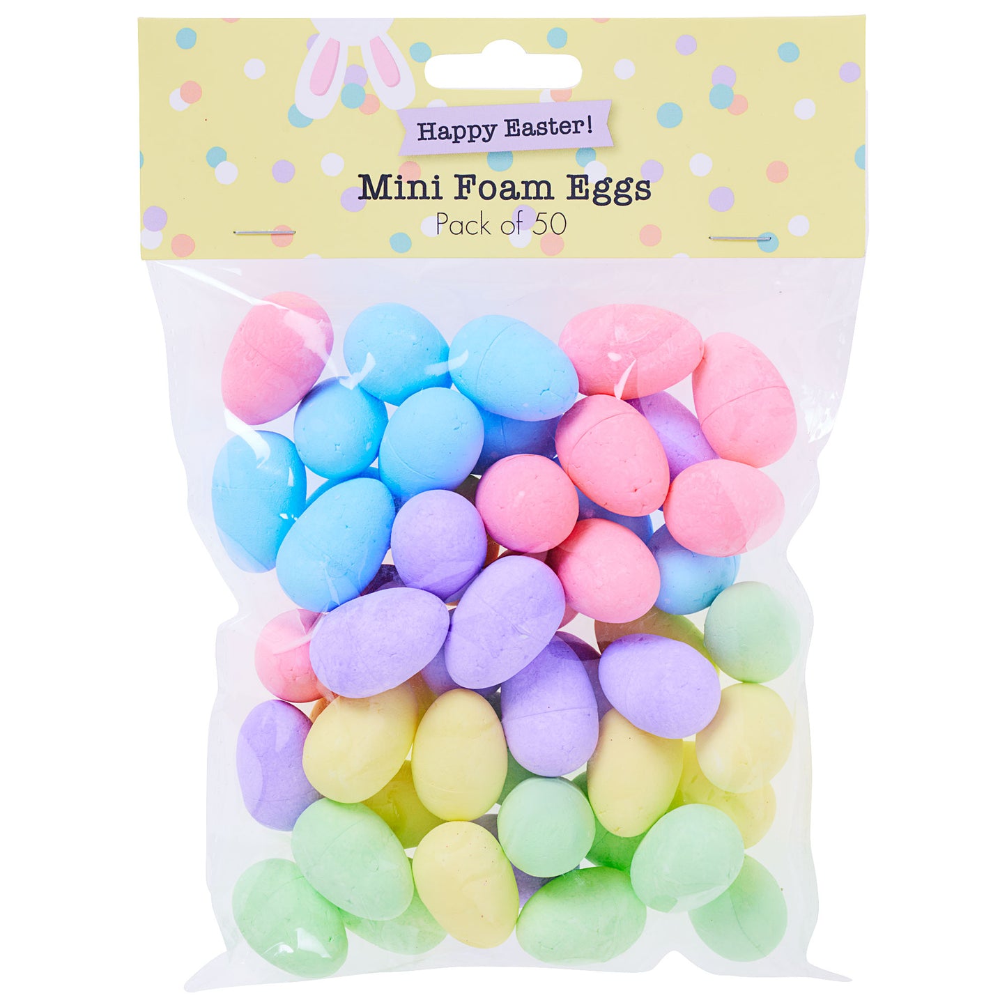 Easter Mini Foam Egg 50pk