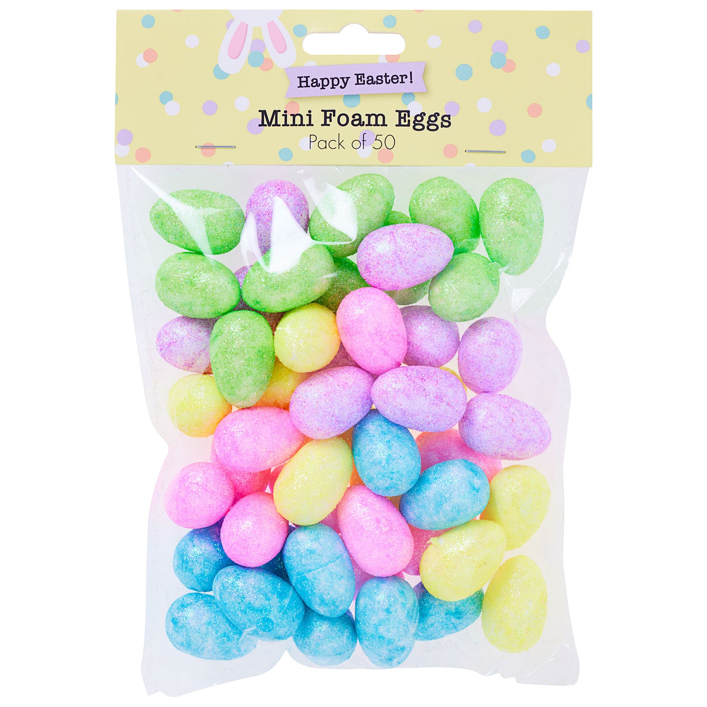 Easter Mini Foam Egg 50pk