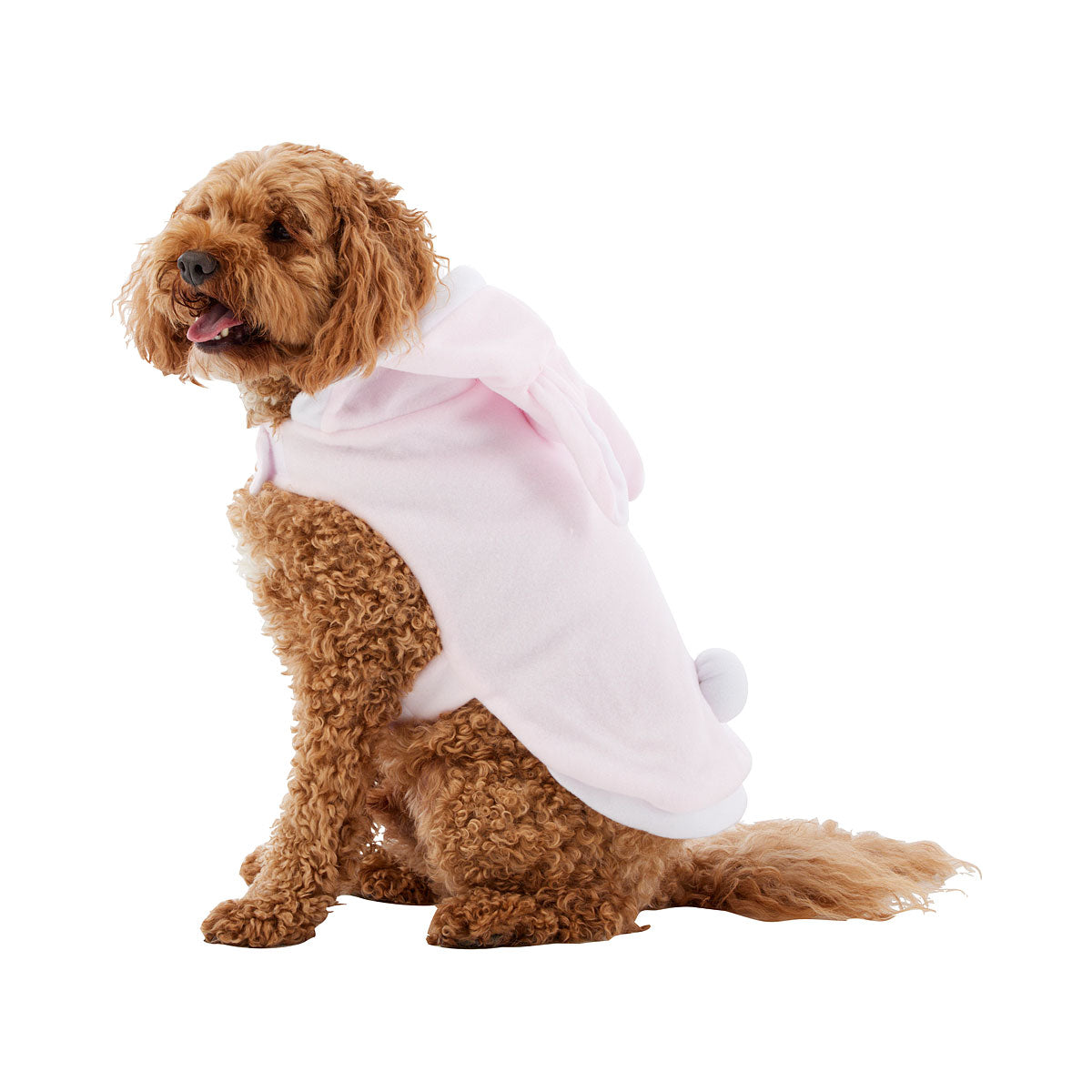 Easter Pet Costume Pink/White