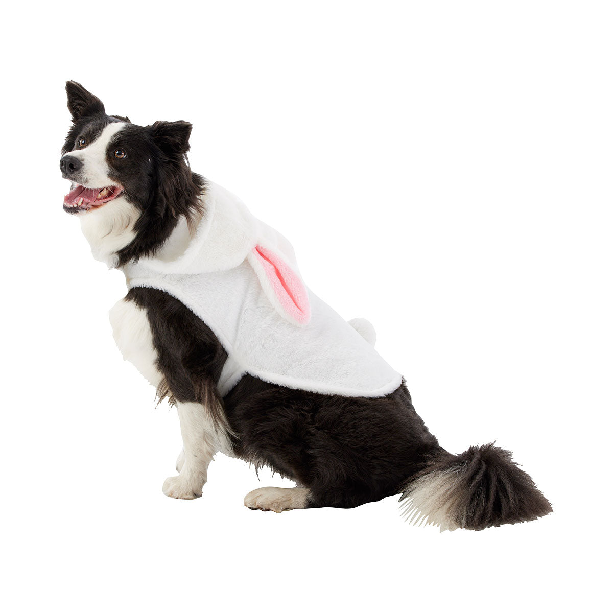 Easter Pet Costume White With Pink Ears