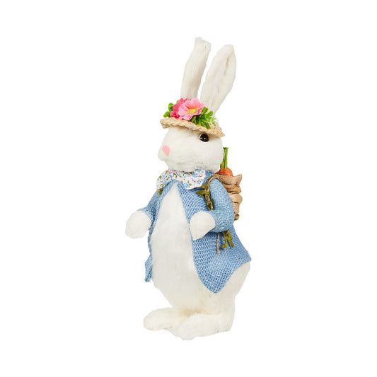 Straw Bunny Figurines