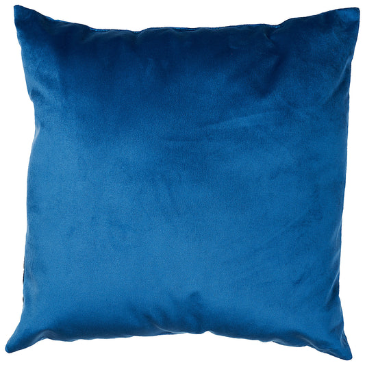 Velvet Cushion 42cm Lilac/Blue/Mint