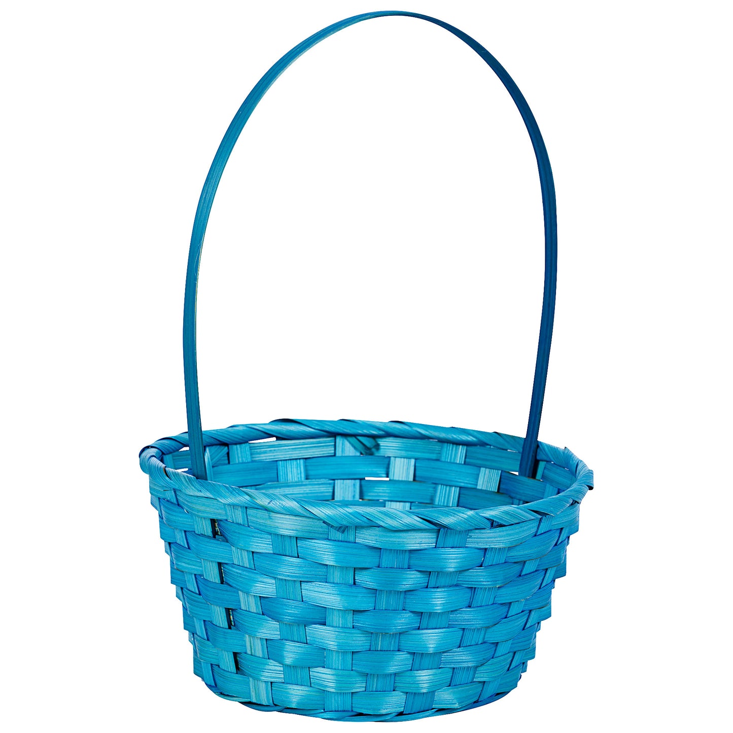 Coloured Bamboo Basket 20cm