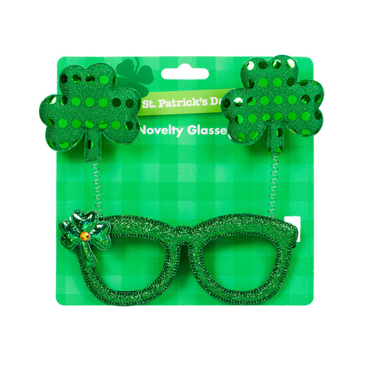 St Patrick's Day Glasses