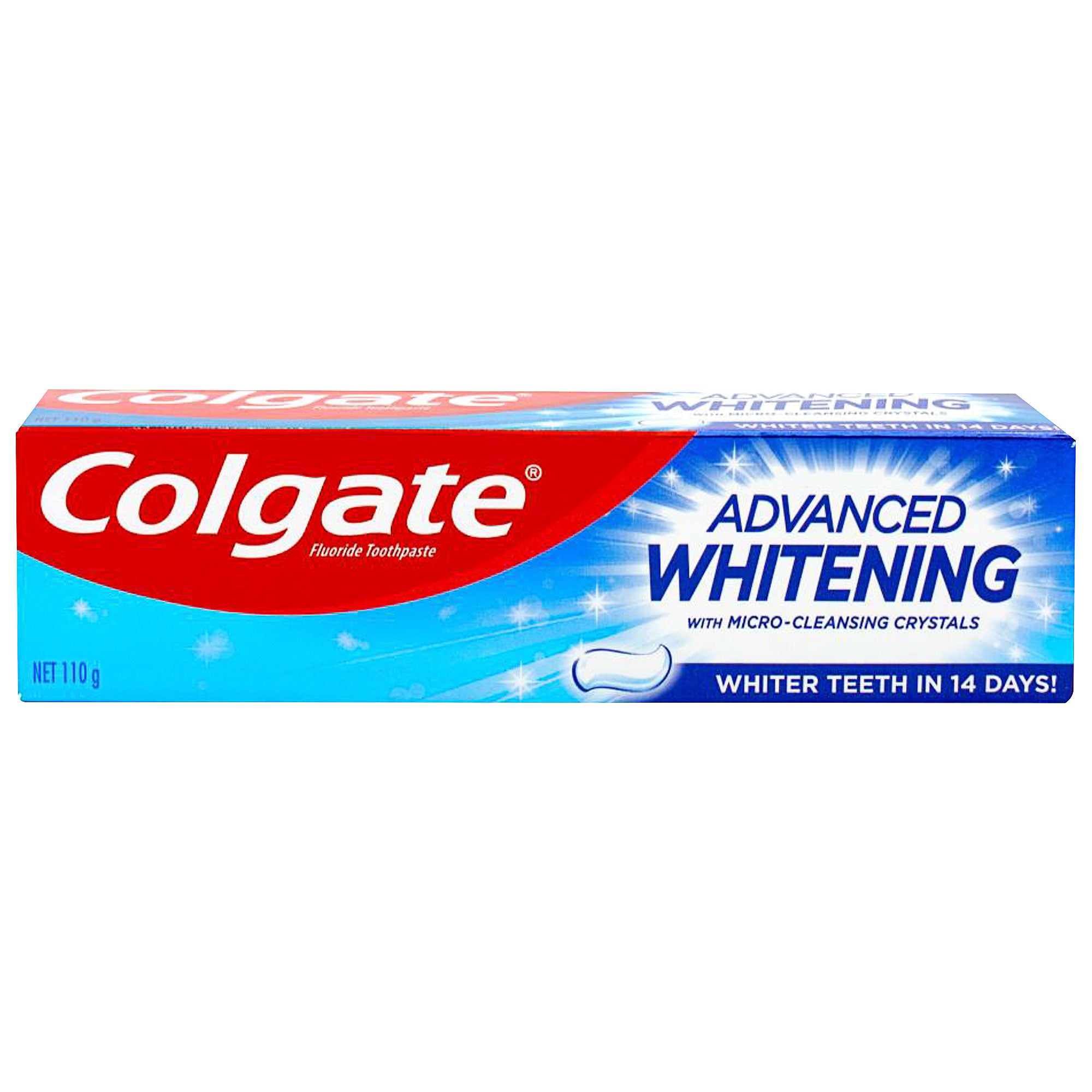 Colgate Toothpaste Advantage White Micro Crystals 110g – The Reject Shop