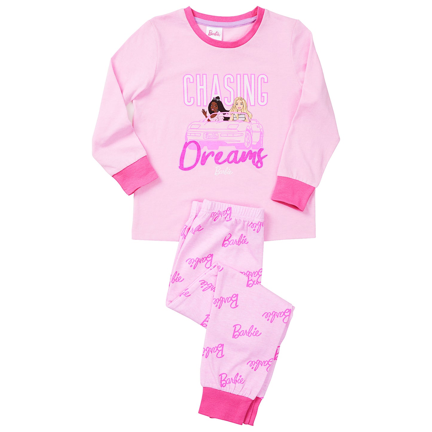 Girls' Licensed Barbie PJ Set