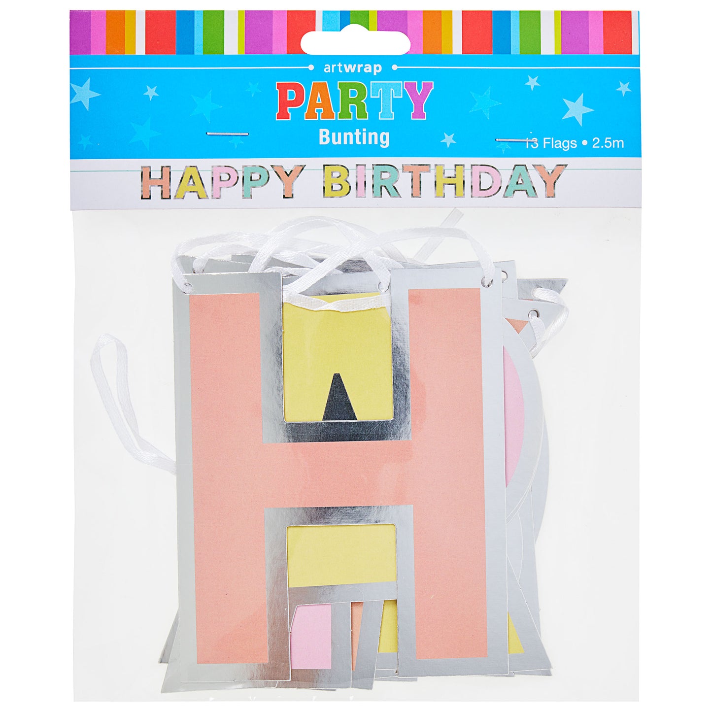 Happy Birthday Bunting Multicolour