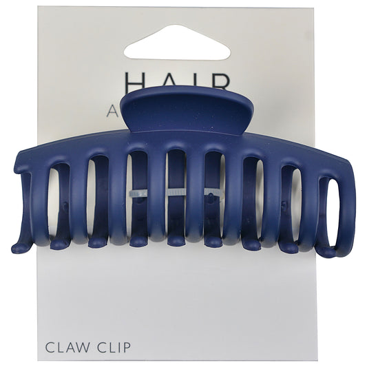 Navy Barrel Claw Clip