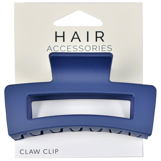 Rectangular Claw Clip Navy