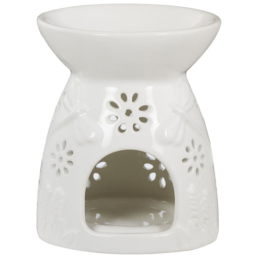 Patterned Ceramic Oil Burner