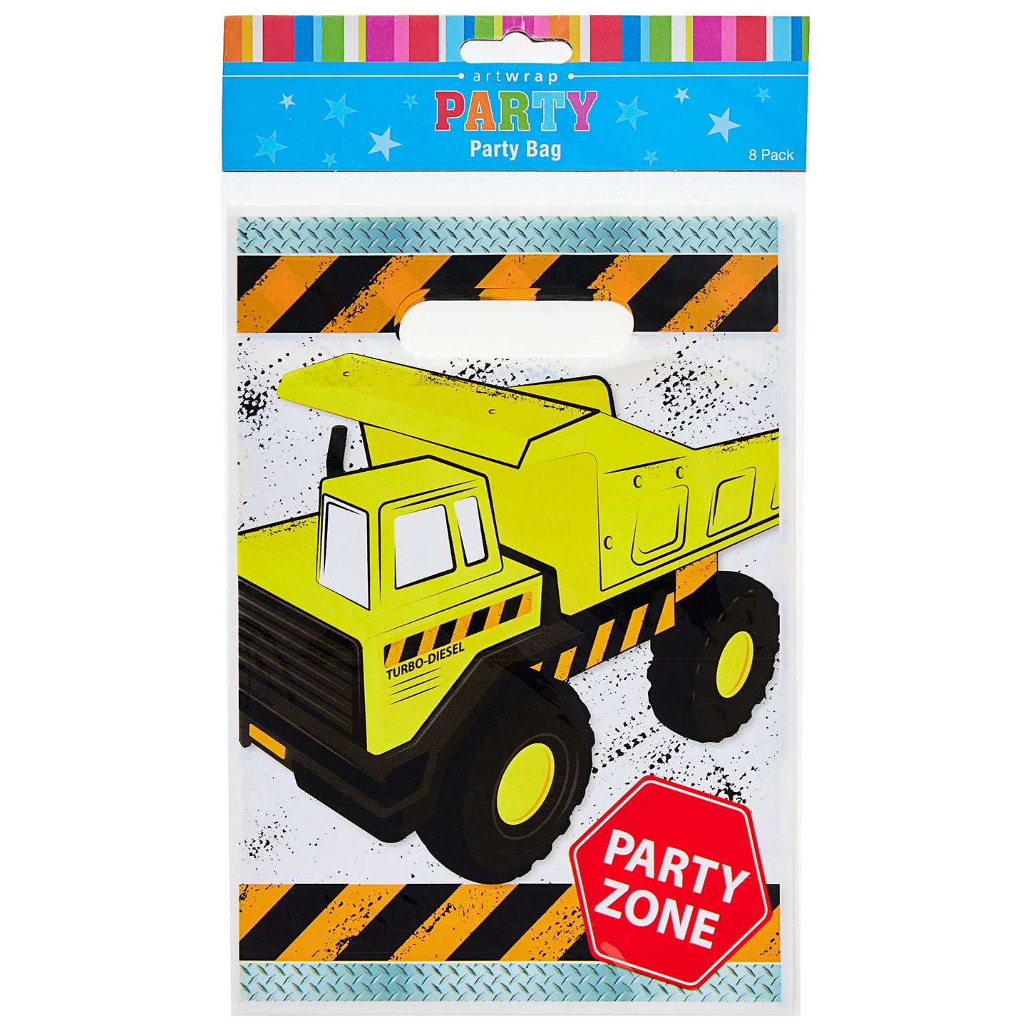 Party Bags Construction 8pk