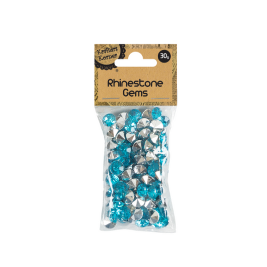 Rhinestone Gems Assorted Colours