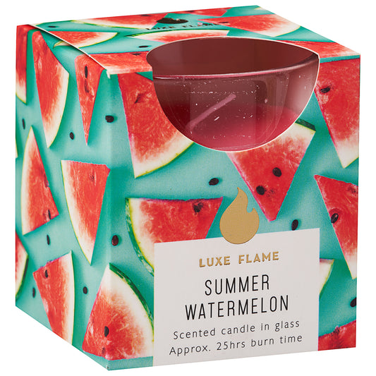 Scented Glass Candle Watermelon