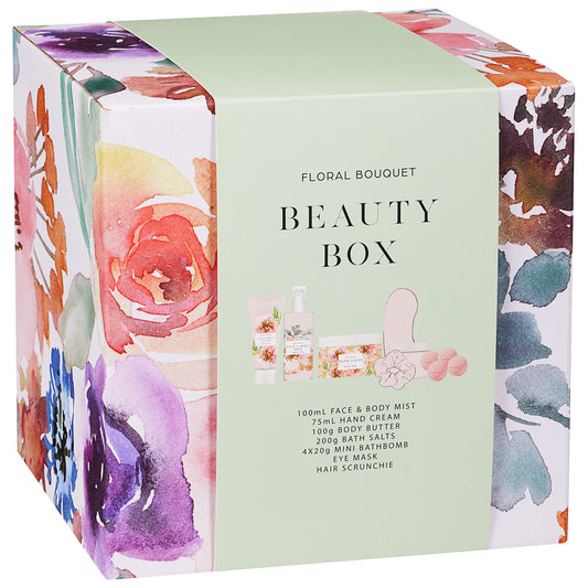 Floral Bouquet 10-Piece Beauty Box