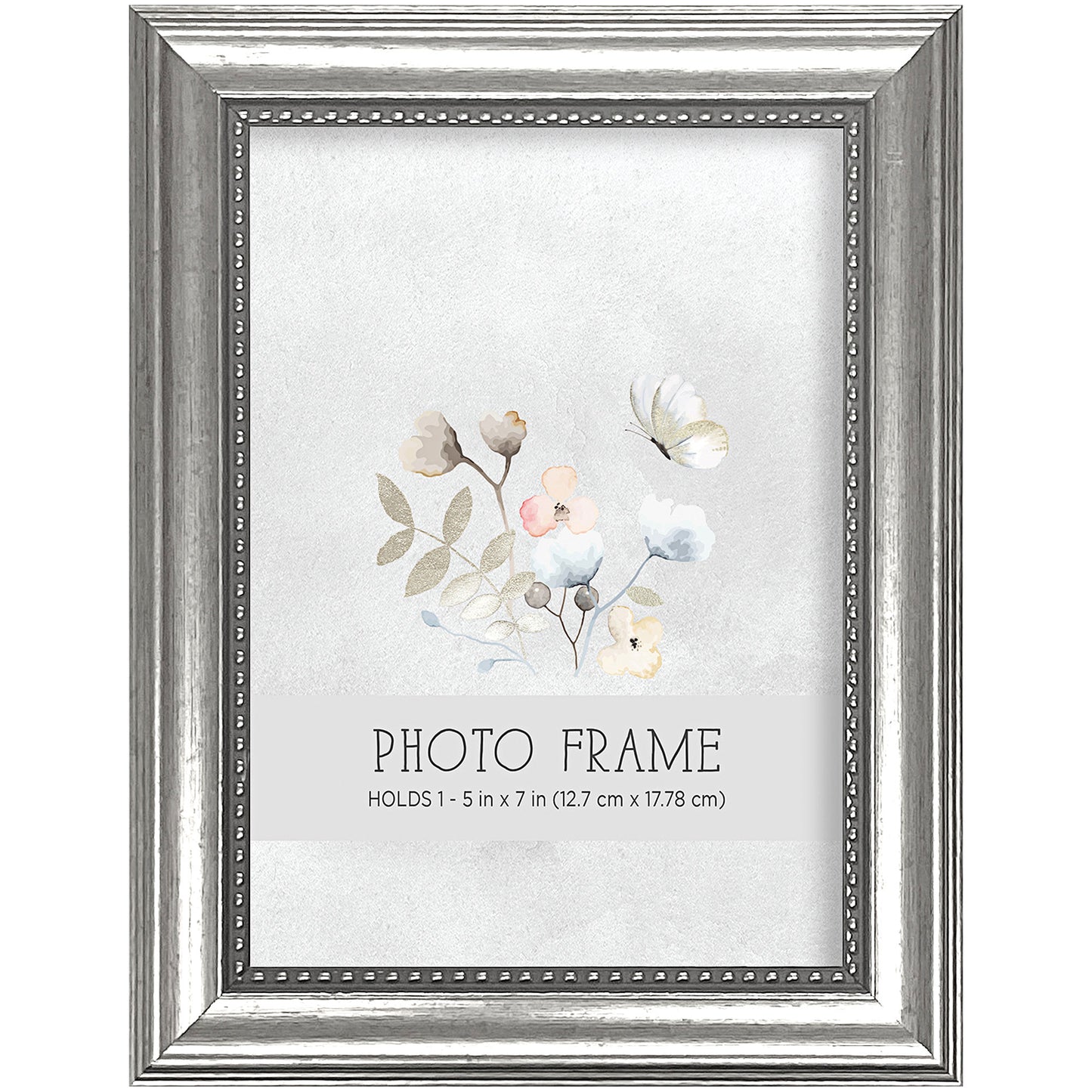 Metallic Look Photo Frame Gold/Silver 5x7"