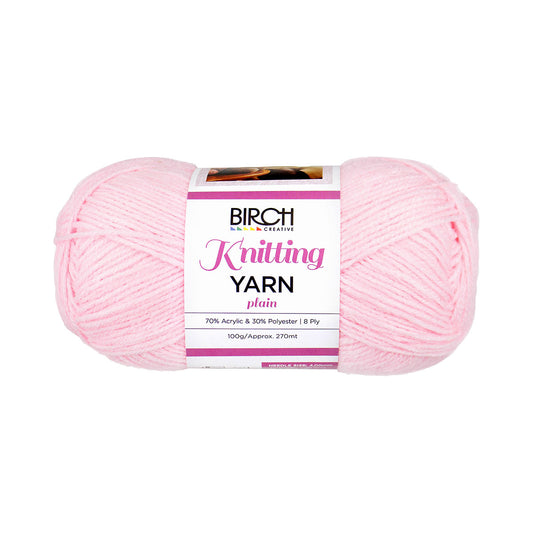 Birch Knitting Yarn Pink 100g