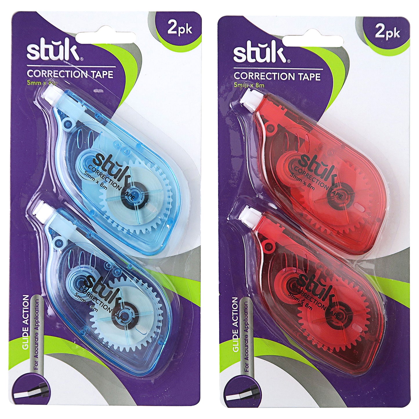 Correction Tape 5mm x 8M 2pk