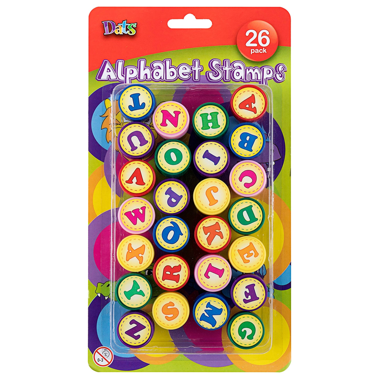 Alphabet Stamps 26pk