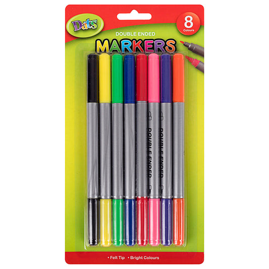 Double Ended Markers 8pk