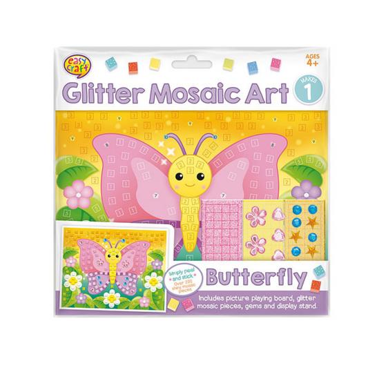 Glitter Mosaic Art Kit Assorted