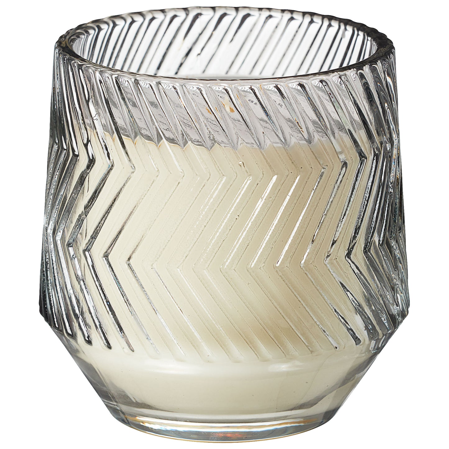 Patterned Coloured Glass Candle Assorted