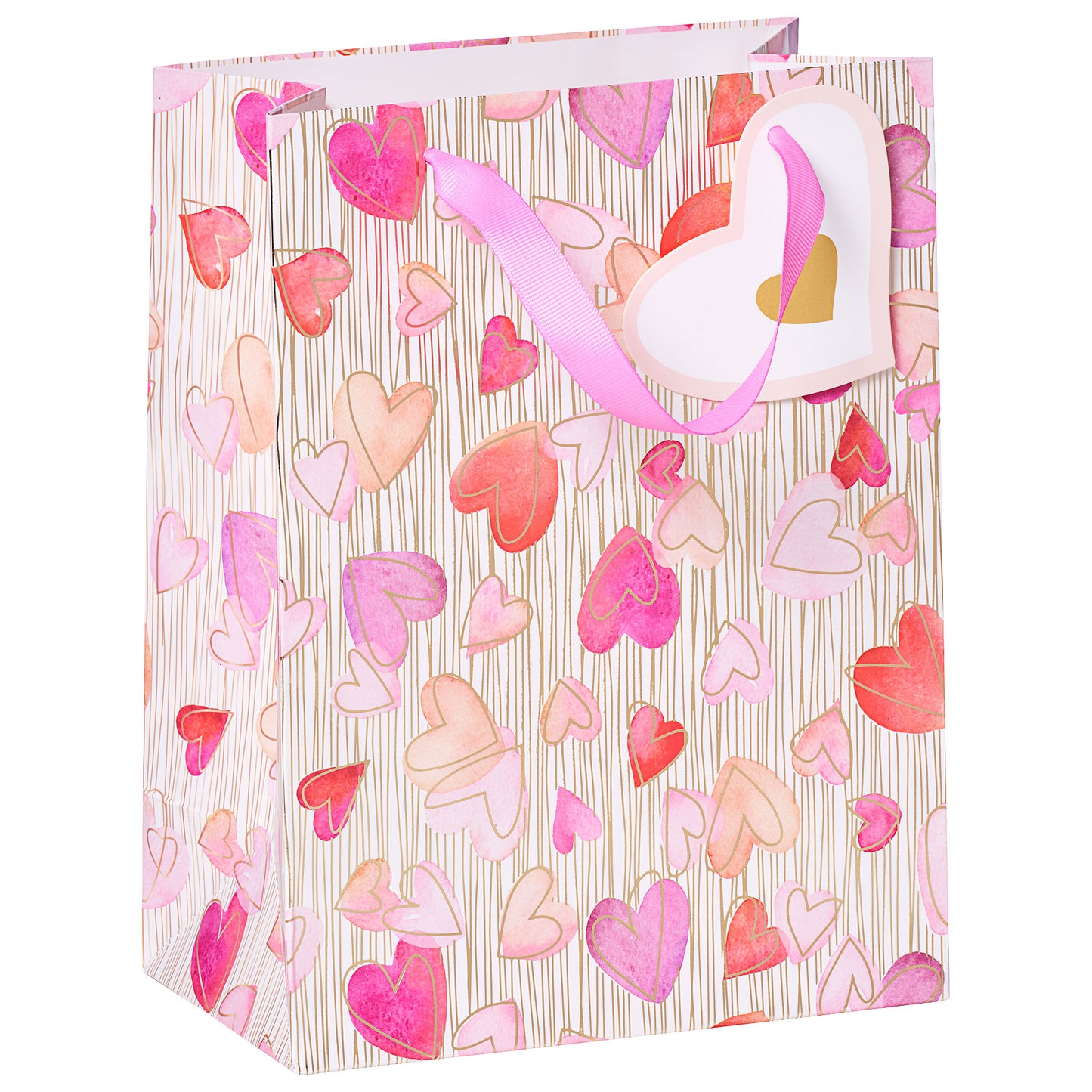 Gift Bag Floral Pastel Medium