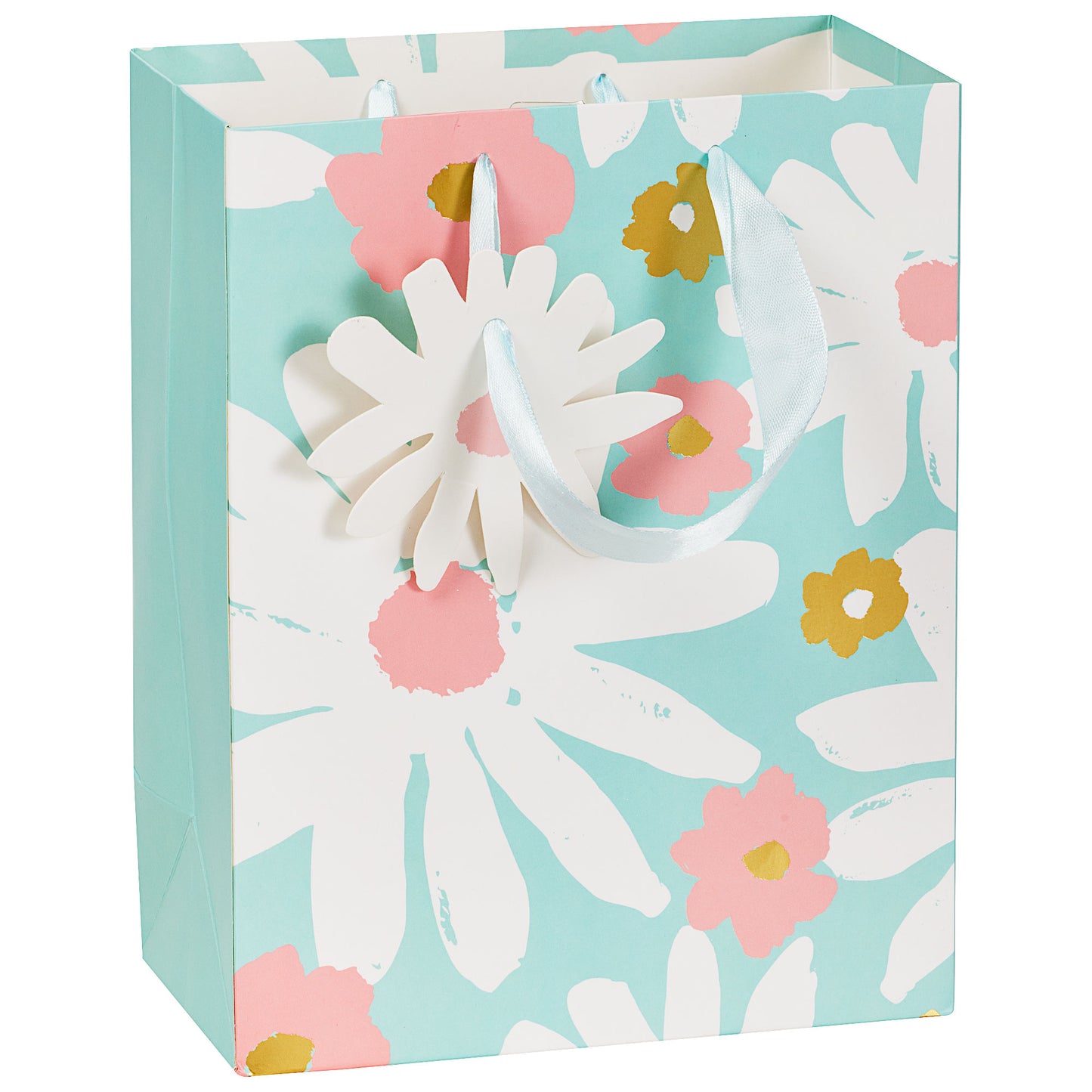 Gift Bag Floral Pastel Medium