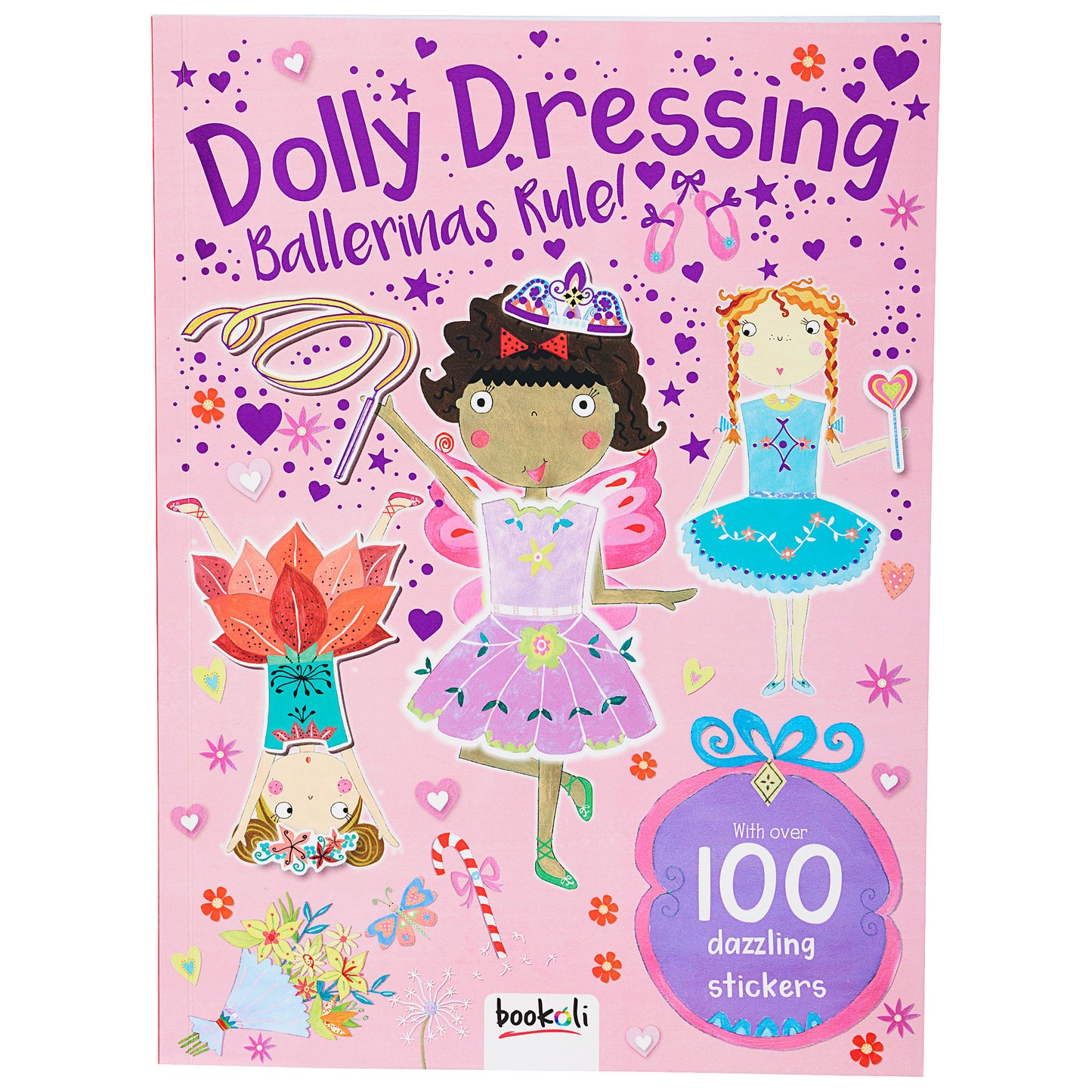 Dolly Dressing Ballerinas Rule Sticker Set