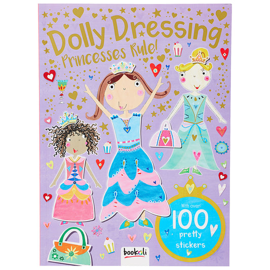 Dolly Dressings Princesses Rule Sticker Set