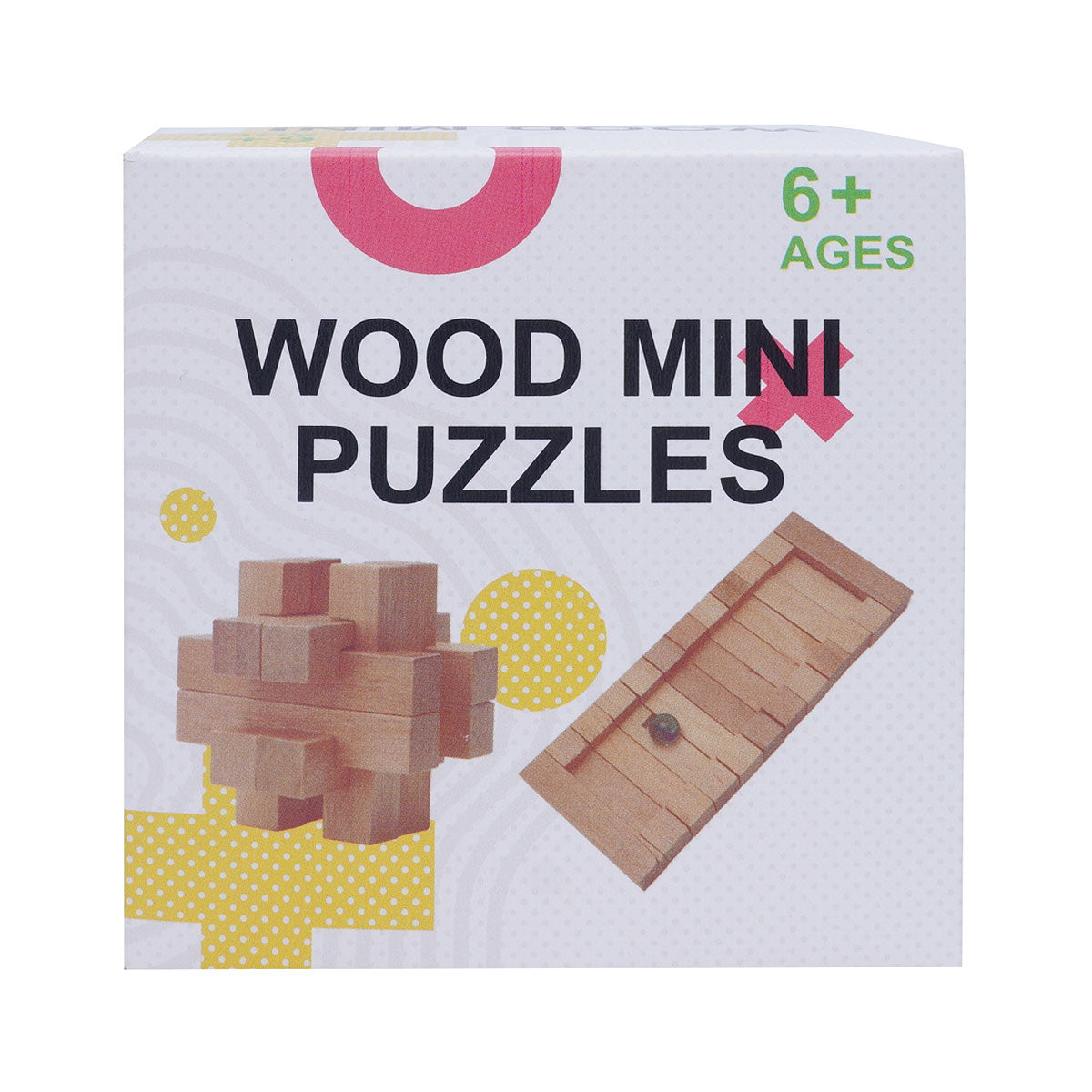 Wood Mini Puzzles Assorted