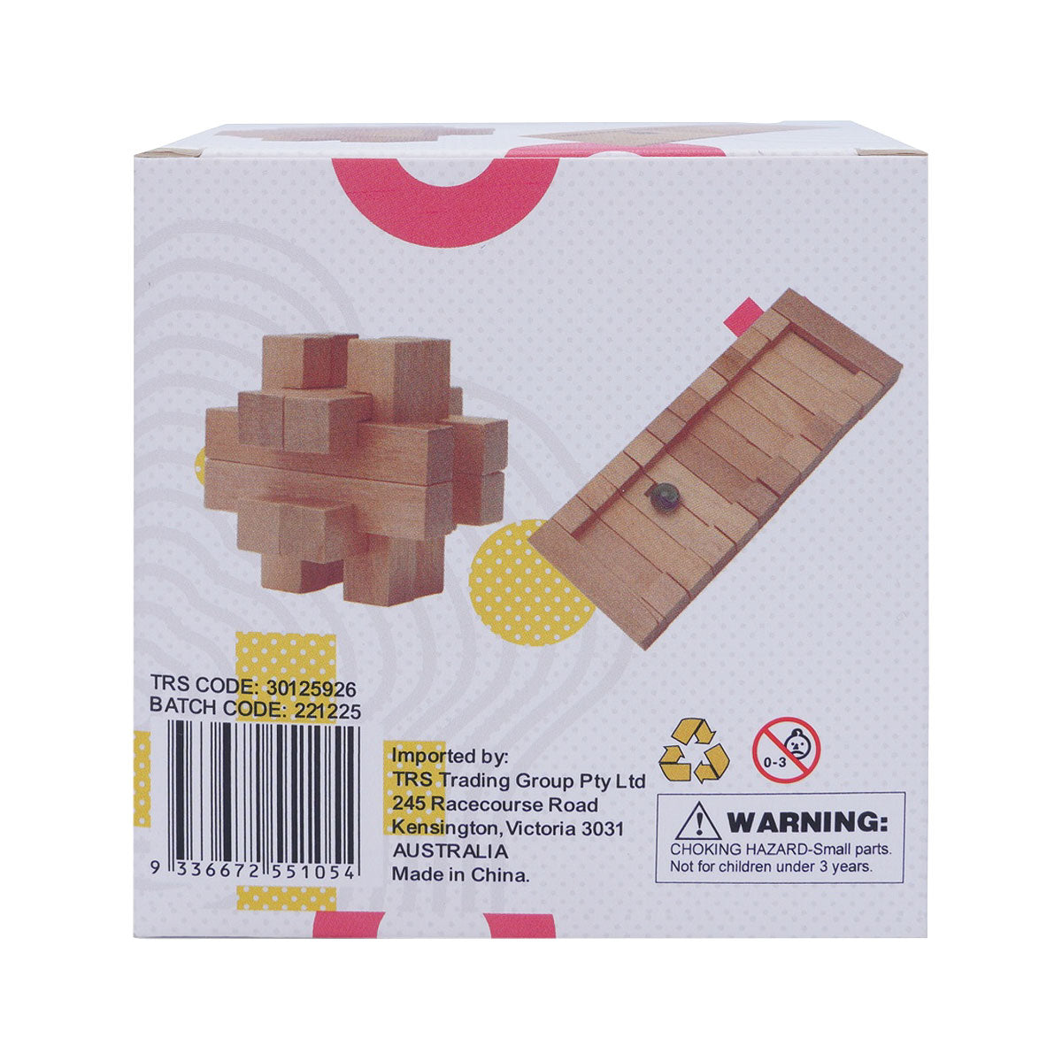 Wood Mini Puzzles Assorted