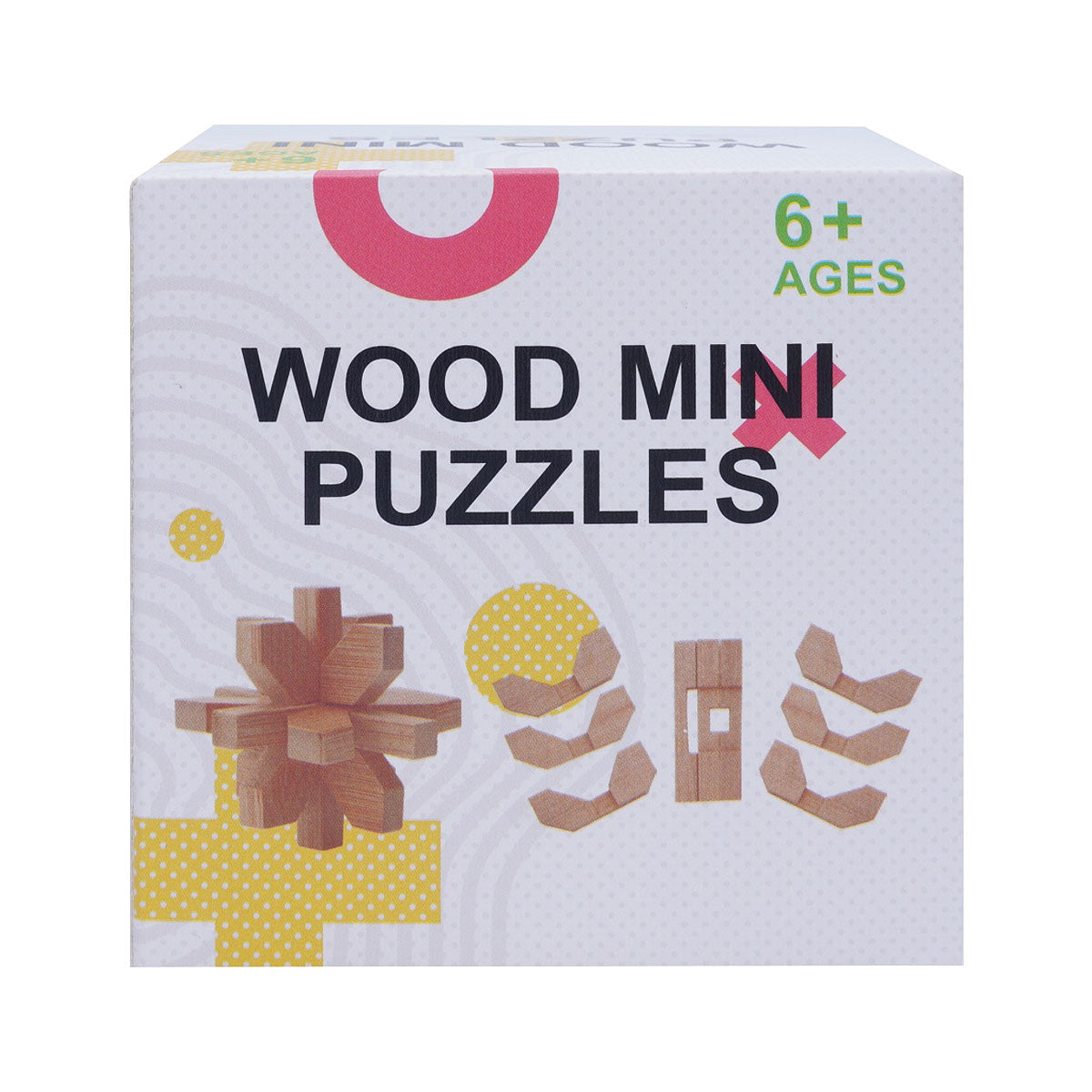 Wood Mini Puzzles Assorted