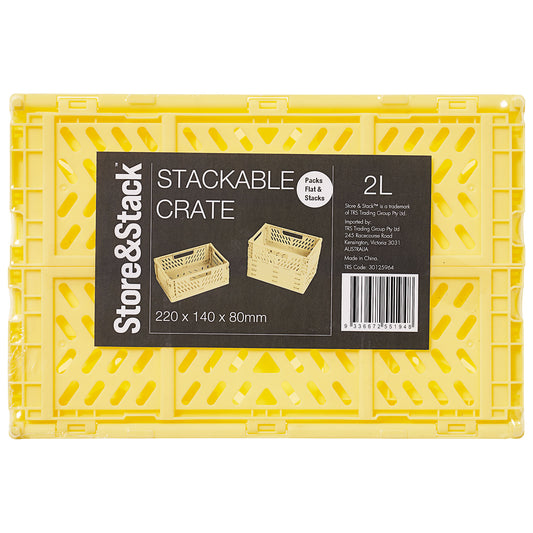 Stackable Primrose Crate 2L