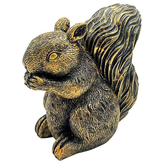 Resin Ornament Squirrel/Owl 10cm