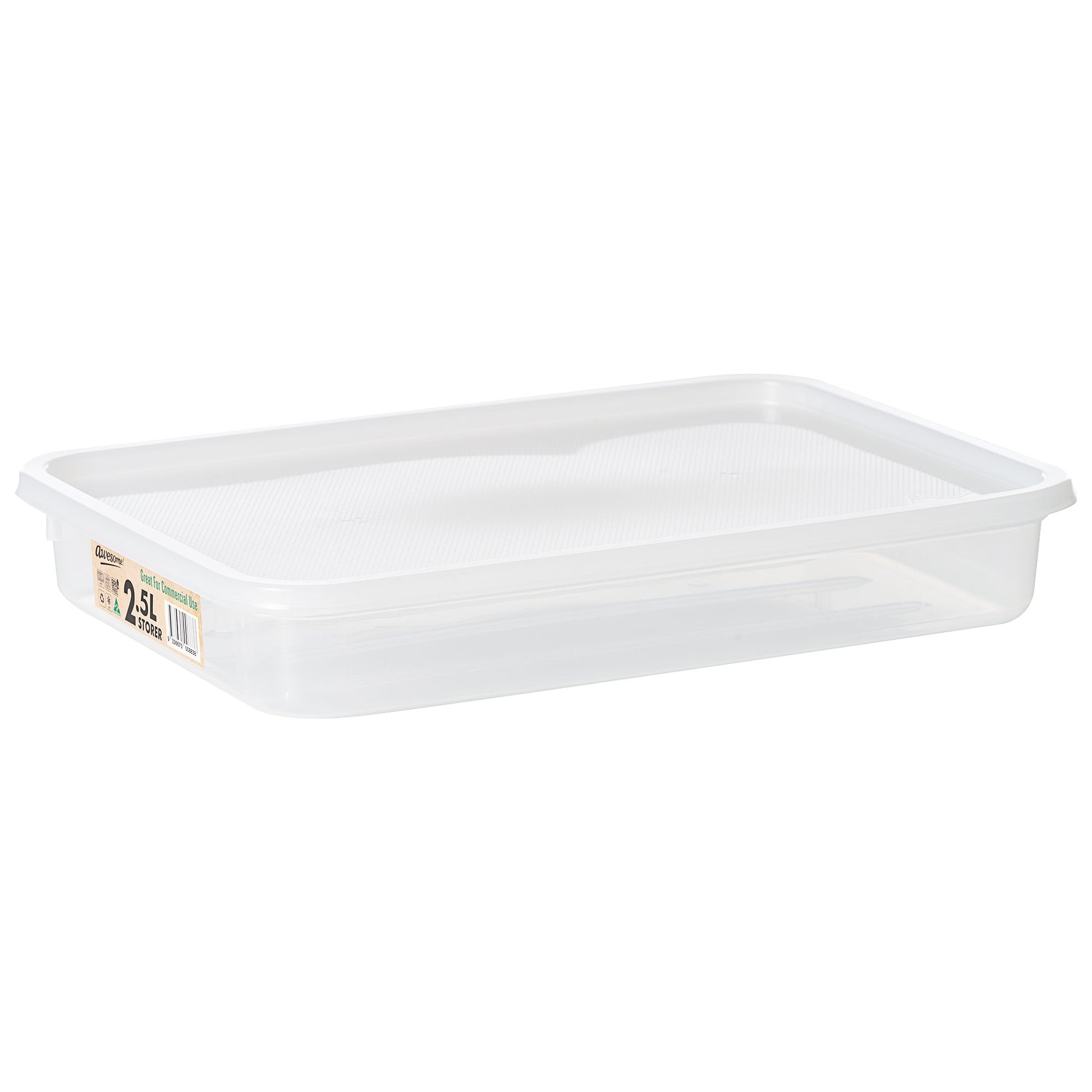Stooper Container Plastic Plastic Storer with Lid 2.5 Litre – The Reject Shop