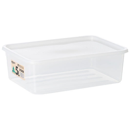 Plastic Storer With Lid 5 litre