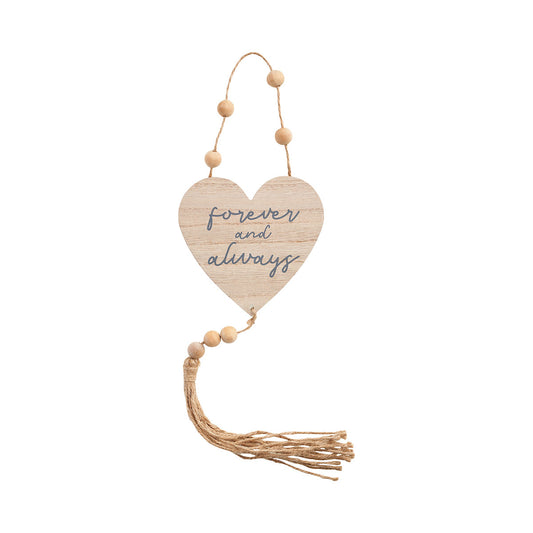 Forever And Always Hanging Plaque