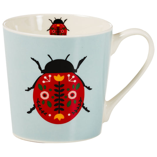 Bold Ladybird New Bone China Mug 370mL