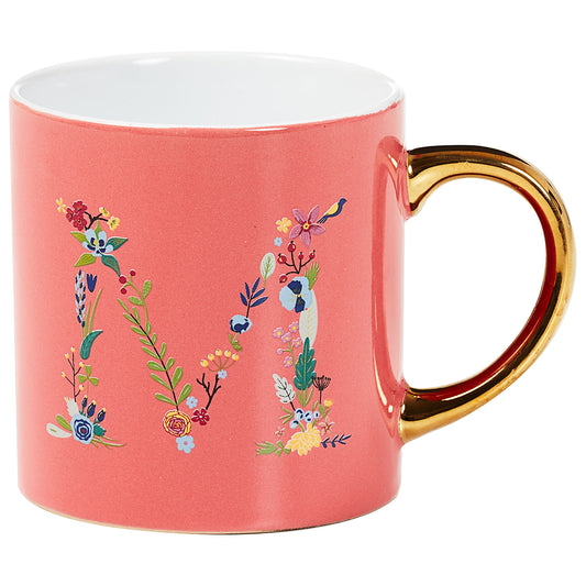 Garland Letter 'M' Mug 390mL