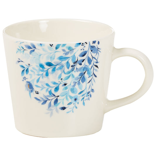 Bunches Blues New Bone China Mug 330mL