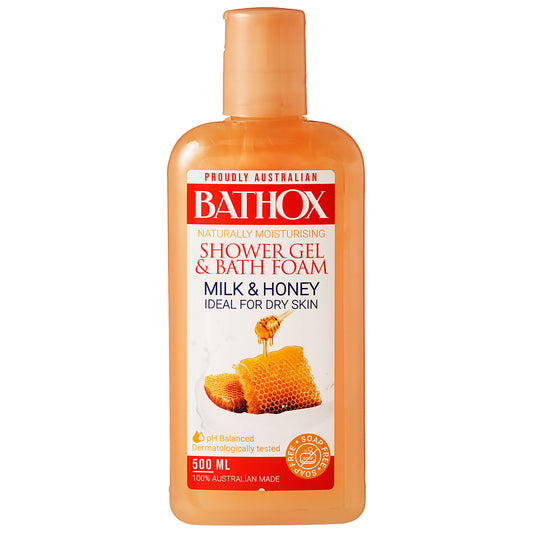 Bathox Milk & Honey Shower Gel 500mL