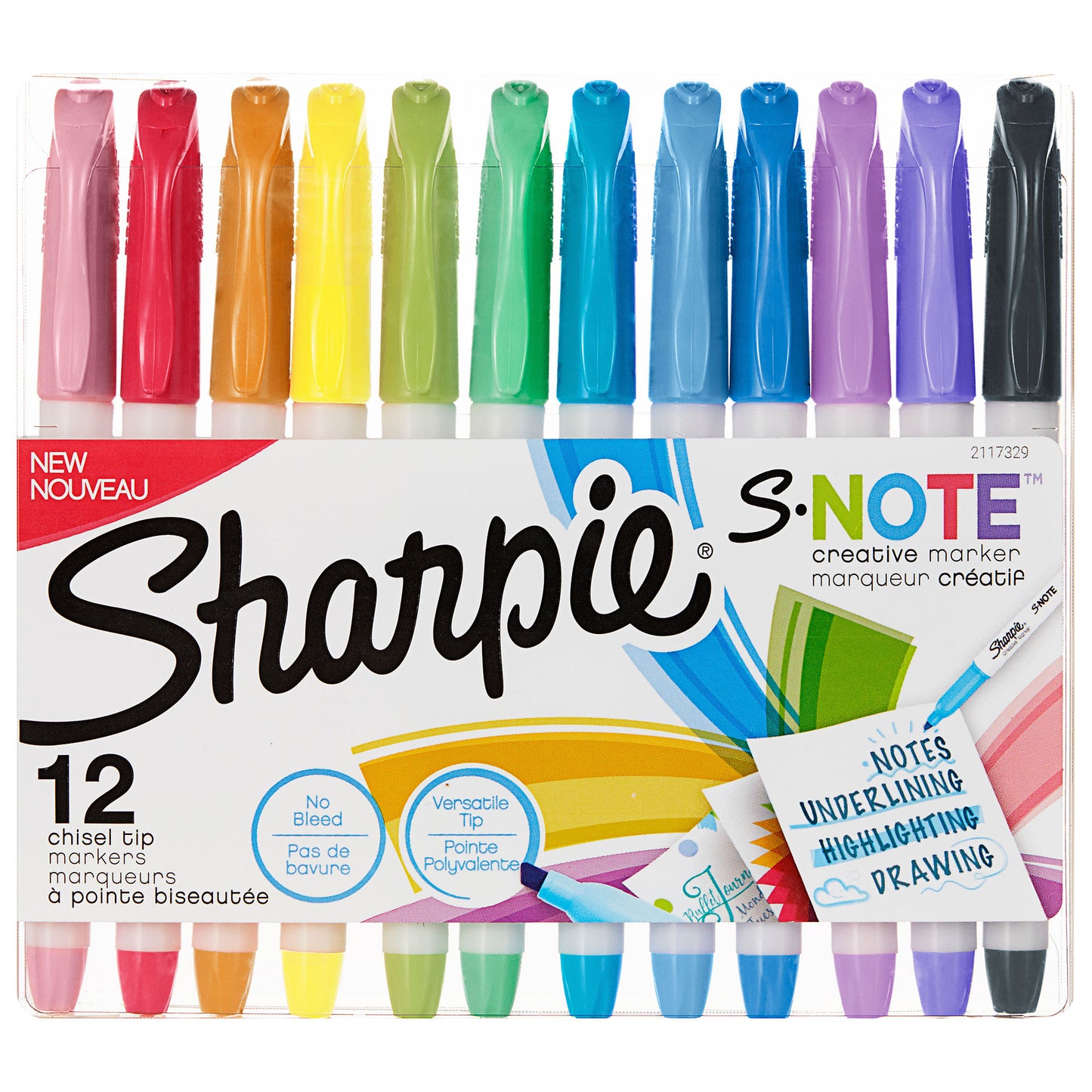 Sharpie S-Note 12 Colours Set