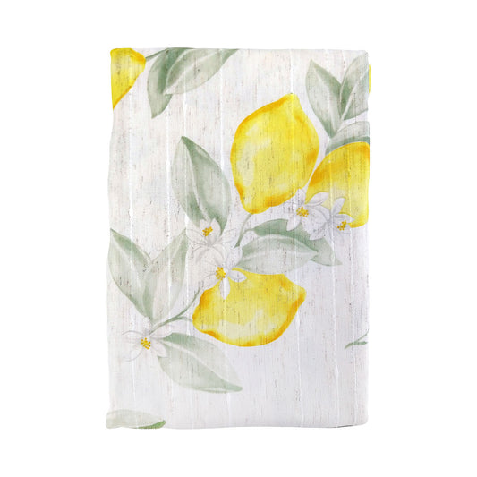 Lemon Print Table Cloth 132X177cm