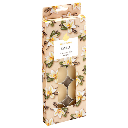 Tealight Vanilla Scented 10pk