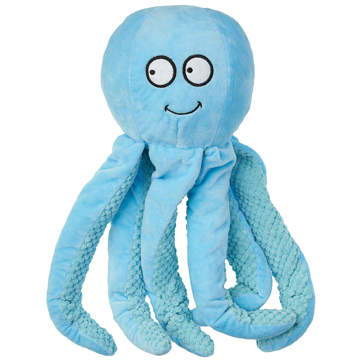 Squeaky Plush Pet Toy Octopus 42cm Assorted