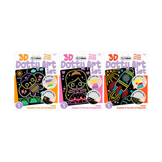 3D Dotty Art Set Assorted