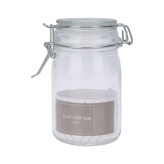 Clip Top Jar 240mL