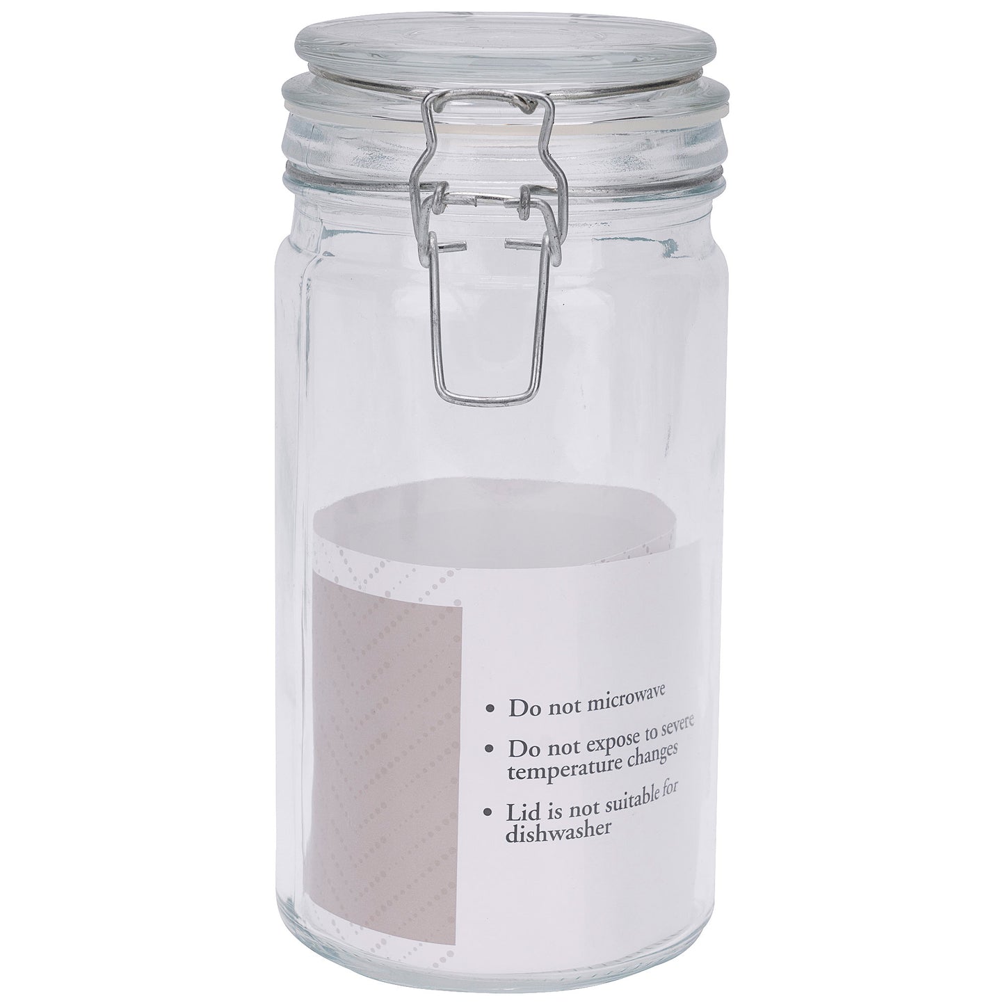 Glass Clip Jar 1.1L