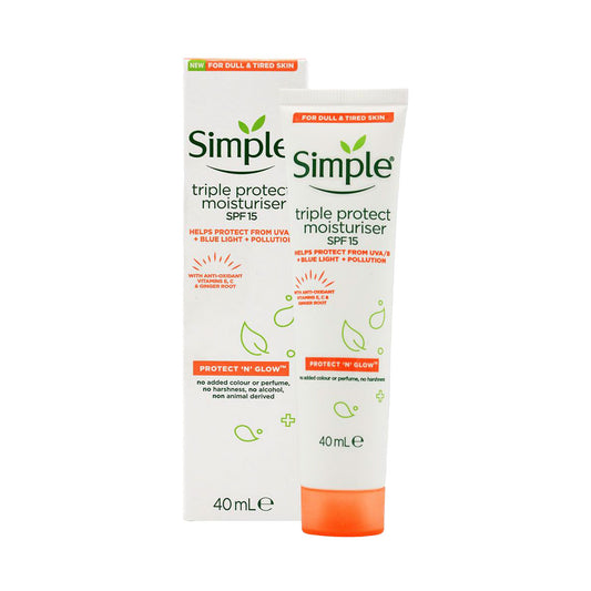 Simple Triple Protect Moisturiser Spf15