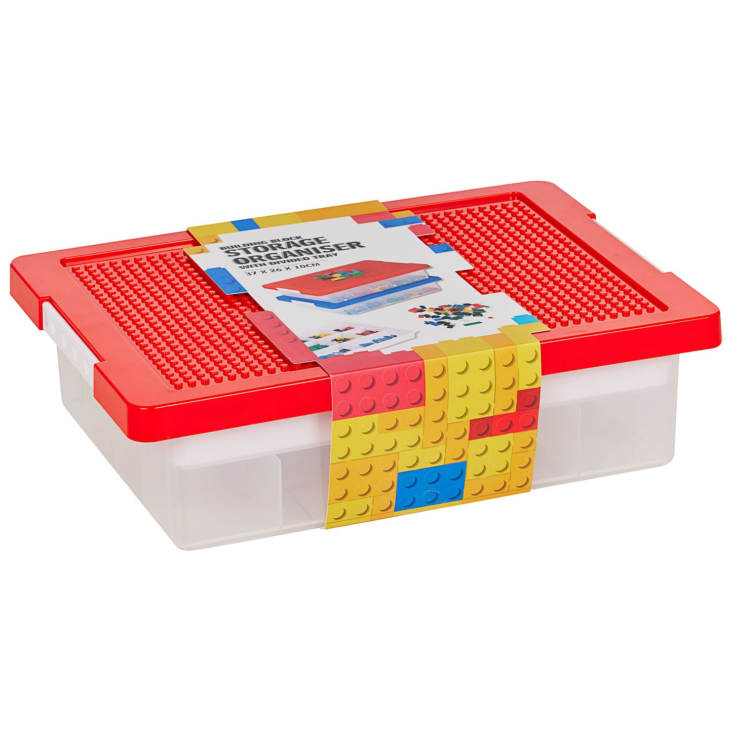 Building Block Storage Organiser Small Assorted